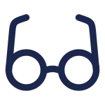 Glasses SVG Icon
